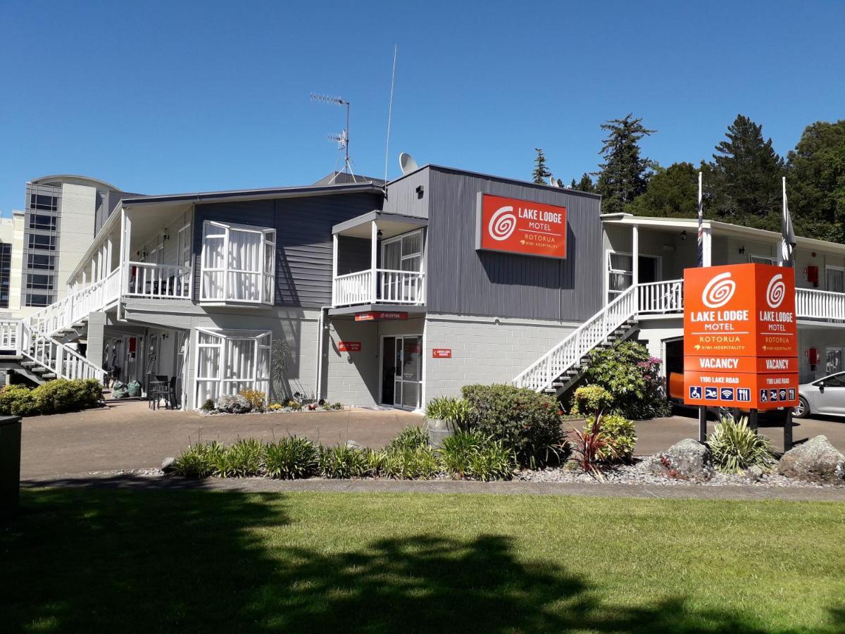 Lake Lodge Motel רוטורואה מראה חיצוני תמונה